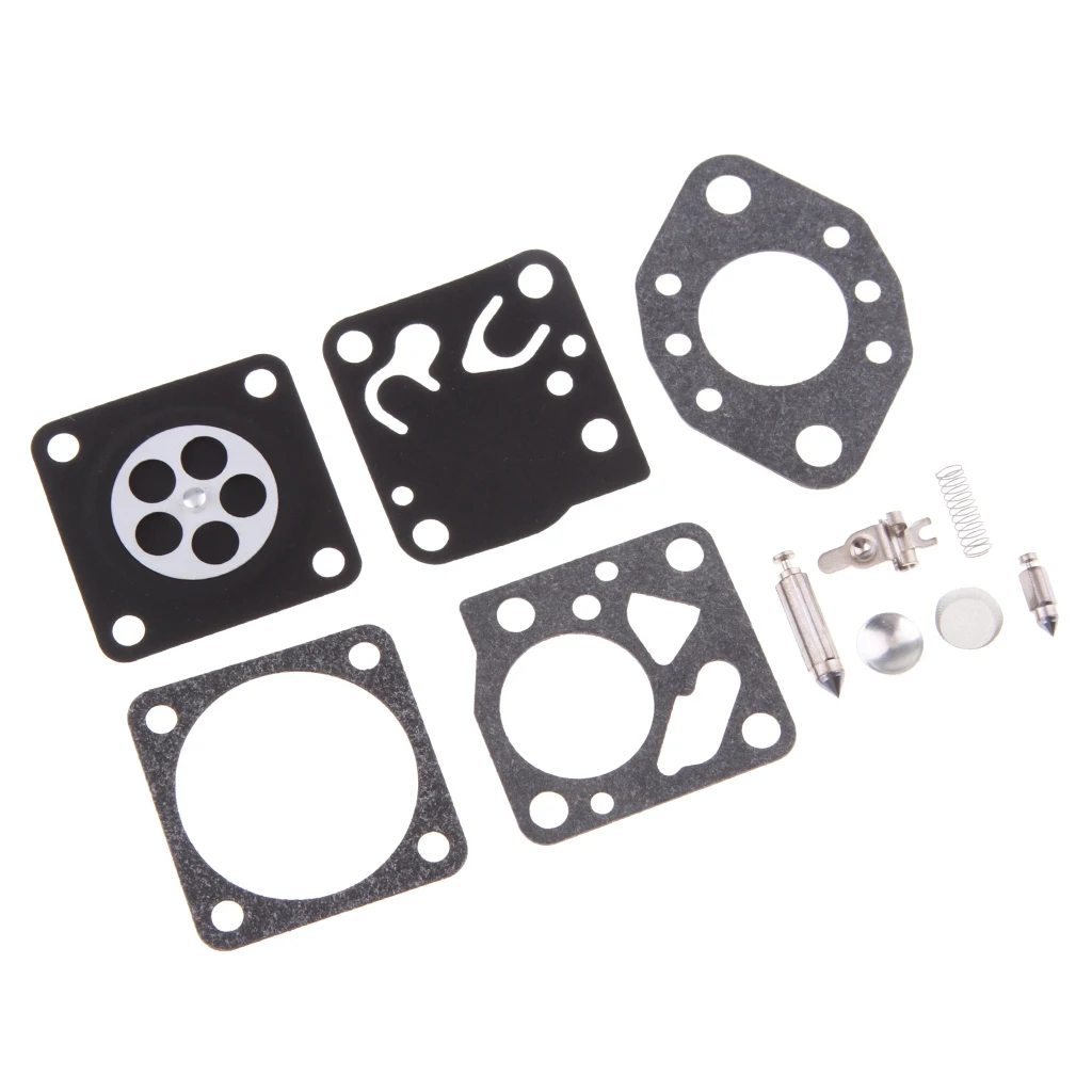 Carburetor Carb Repair Kit For Tillotson RK14 HU RK13 HU With Hard Parts