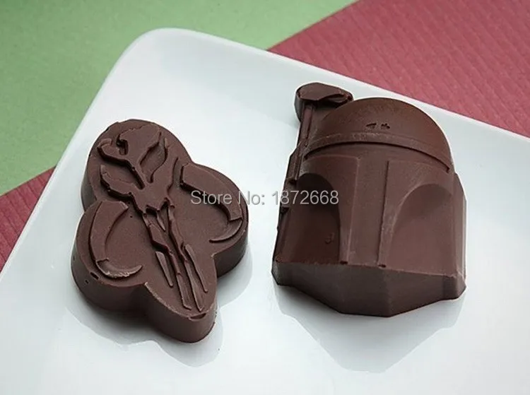 Boba Фетт силиконовые Звездные войны ледяной куб лоток форма для печенья шоколадная форма для изготовления мыла DIY 100 шт DHL/FedEx