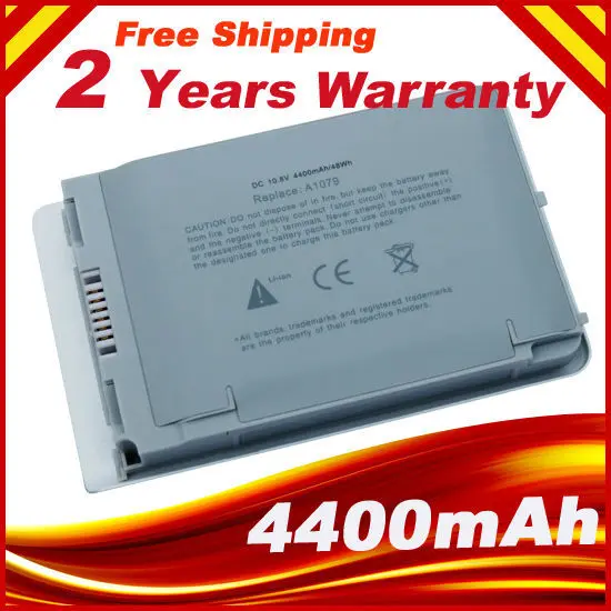 Ноутбук Батарея для Apple a1079 powerbook g4 12 &quotm8984 m8760 661-2787 A1022 a1060 | Компьютеры и офис