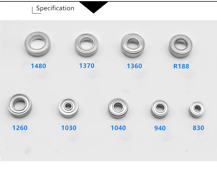 STRONG 210 102L/105L 35K 40K микромотор наконечник шарикоподшипник аксессуары электрическая дрель оборудование 3 Технические характеристики набор из 4 шт