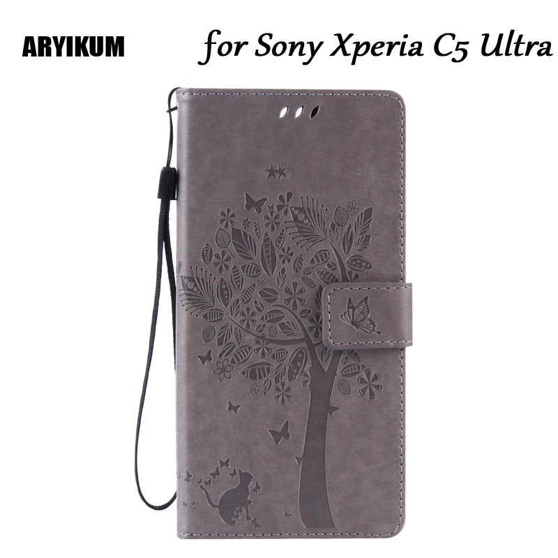 ARYIKUM Leather Case For Capa Sony C5 C 5 Wallet Magnet Flip Cover For Sony Xperia C5 Ultra Dual E5533 E5553 For Soni C5 ARYIKUM Leather Case For Capa Sony C5 C 5 Wallet Magnet Flip Cover For Sony Xperia C5 Ultra Dual E5533 E5553 For Soni C5