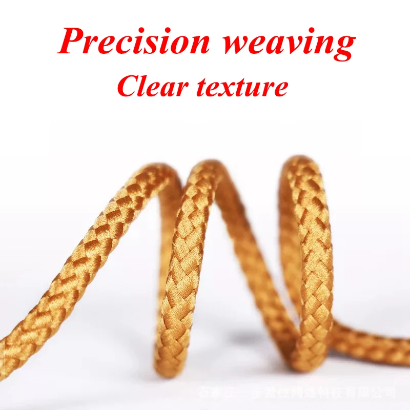 1 Pair Polyester Solid Shoe laces Round Shoelaces Kids Adult Unisex Non-slip Shoe lace Length 80 100 120 140 160CM 14 Colors
