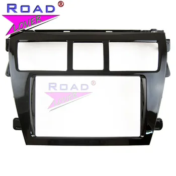 

TOPNAVI Top Quality Two Din Car Styling Stereo for Toyota Vios 2008 Dash CD Fascia Audio Fitting Adapter Radio Fascia Trim Kit