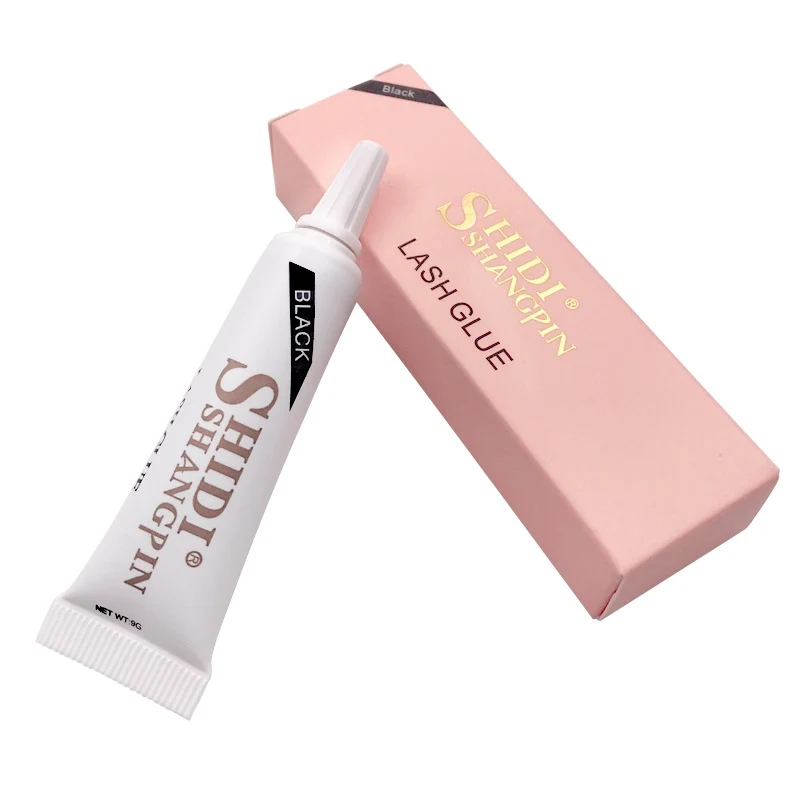 Buy Clear Black Color eyelash glue false eyelashes