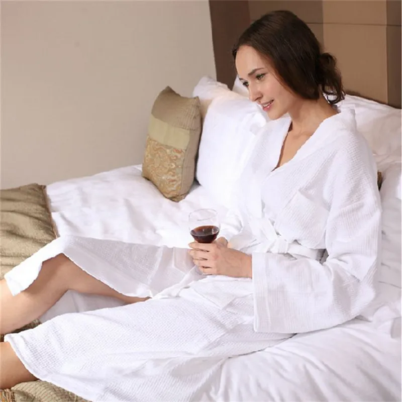 mens pjs sale On Sale Men Women Luxury Winter Bathrobe Mens Warm Silk Flannel Long Kimono Bath Robe Male Bathrobes Lovers Night Dressing Gown mens silk pajamas