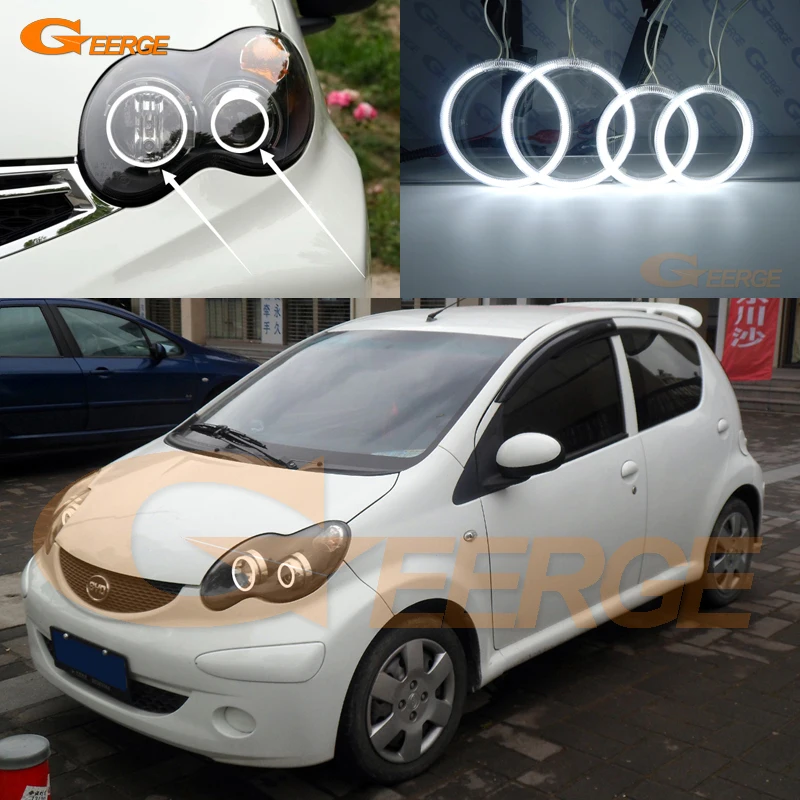 

For BYD F0 F1 2008 2009 2010 2011 2012 2013 2014 2015 Excellent Ultra bright illumination CCFL Angel Eyes kit Halo Ring
