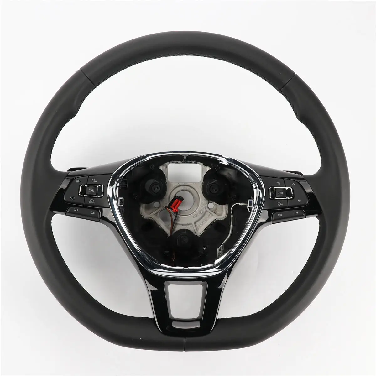 

Black Multifunction Steering Wheel W/ Heated 1PC For VW New Tiguan Jetta 5NG 419 091 E CYT