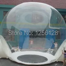 Горячая Распродажа! Замечательный 2-4 человек надувной тентовые палатки с прозрачной стеной вокруг