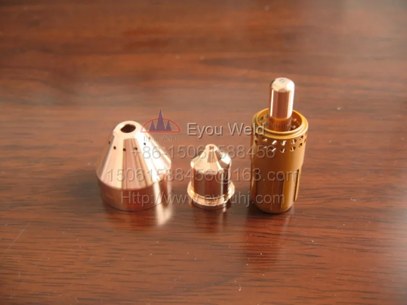 60pcs 105A Consumables(Shield 220993+Nozzle 220990+ Electrode 220842)for Plasma Cutting Machine 60pcs 105A Consumables(Shield 220993+Nozzle 220990+ Electrode 220842)for Plasma Cutting Machine