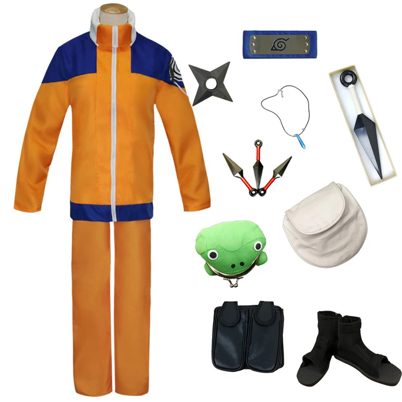 Buy Anime Naruto Cosplay Uzumaki Naruto Costume Suit