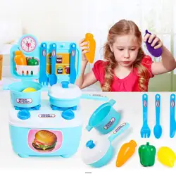 Детские маленькие Кухонные Игрушки для девочек, детские мини-набор кухонных столовых приборов, ролевые игры для мальчиков и девочек, набор