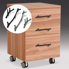 MEGAIRON креативные ручки для кухонного шкафа с деревом, ручки для ящиков, ручки для шкафчиков, ручки для шкафа, ручки для комода с винтами