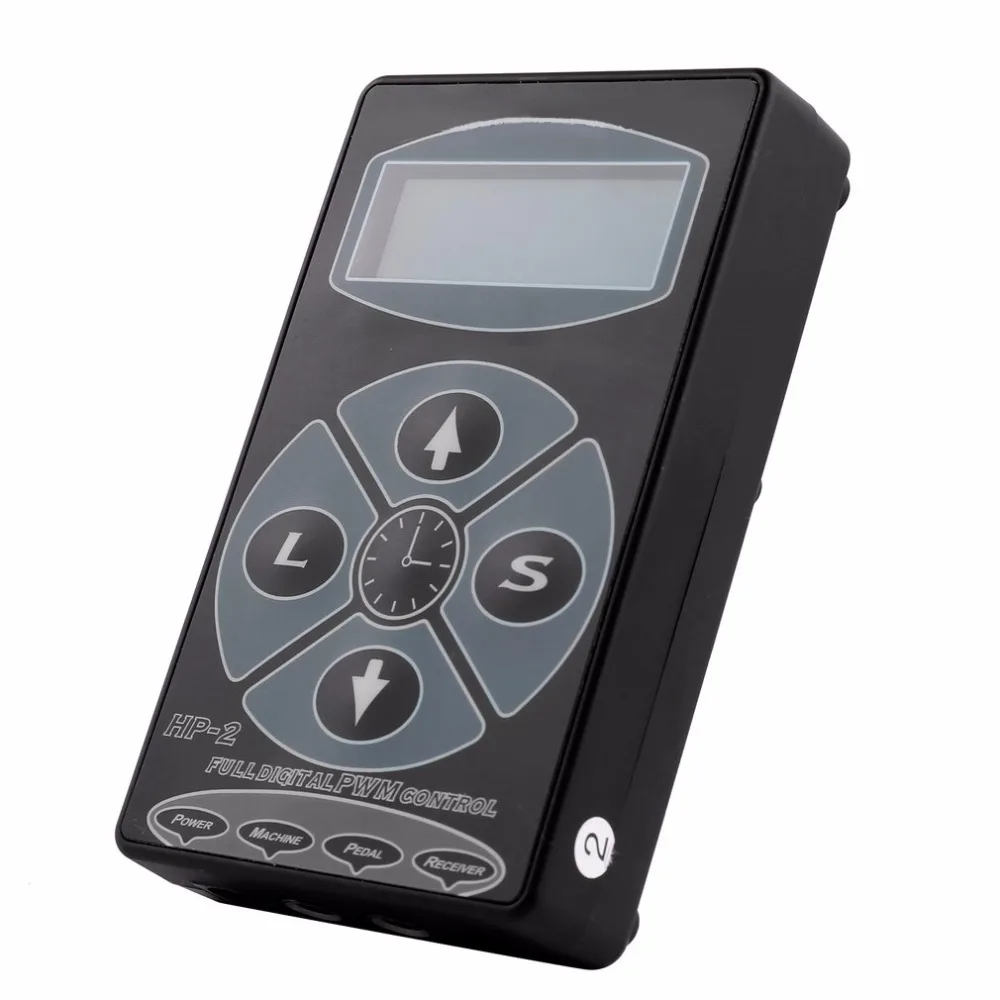 

HP-2 Tattoo Power Supply Hurricane Professional Power Supply Digital Dual LCD Display Tattooing Power Supply Machines EU Plug