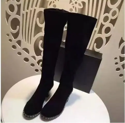 Venta Cuadradas Rodilla as Mujer Marca Cordones As Con De 2018 Moda Picture Hasta Tacón La Invierno Zapatos Caliente Alto Picture Para Mujer Botas Zpatos EqYH0T