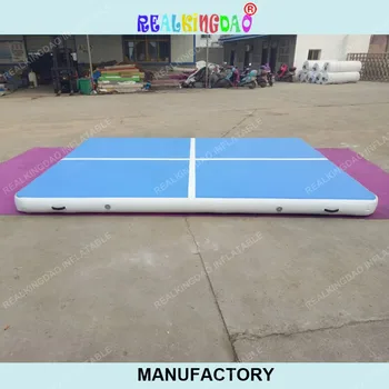 

Free shipping 4*3*0.2m Inflatable Cheap Gymnastics Mattress Gym Tumble Airtrack Floor Tumbling Air Track