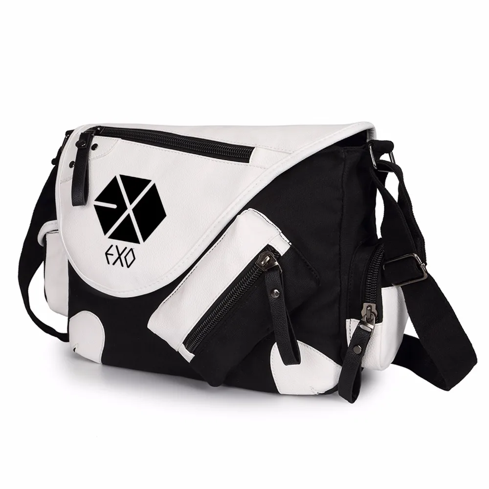 Сумка-мессенджер WISHOT EXO GOT7 we are one canvas сумка-мессенджер для подростков мужчин wo