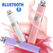 Bluetooth Wireless Selfie Stick Fashion Lipstick Nude Design for iPhone 7/7 plus iPhone 6 6s iOS Android Smartphone