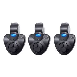 Fishing Bite Alarm with Loud Siren and Day/Night Indicator (3pcs)