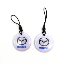 1 шт. RFID брелок T5577 клонирование; копирование бейджа ID карты 125 кГц перезаписываемый Бланк карты жетон тег Смарт брелок пряжка