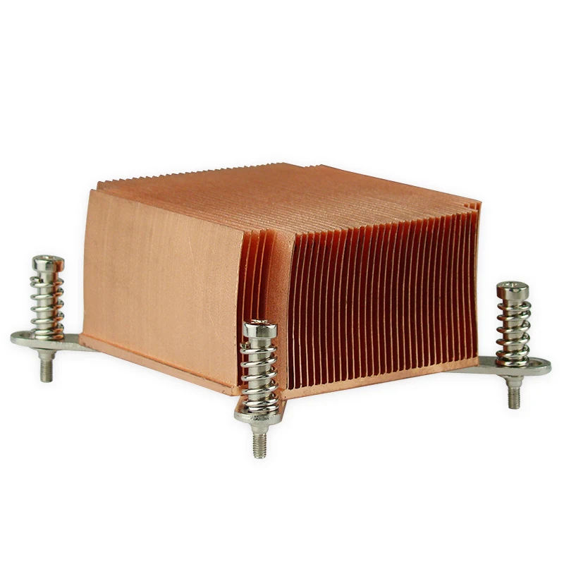 

CPU Cooler Fan 2U Server Copper/Aluminum CPU Heat Sink for Intel for LGA 1150 /1151 /1155 /1156 Computer CPU Copper Heat Sink