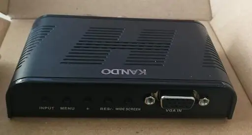 7505 Ultra HD 1080 P BNC + S-Video VGA AV адаптер для компьютера HDTV проектор (AC 100-240 В) черный