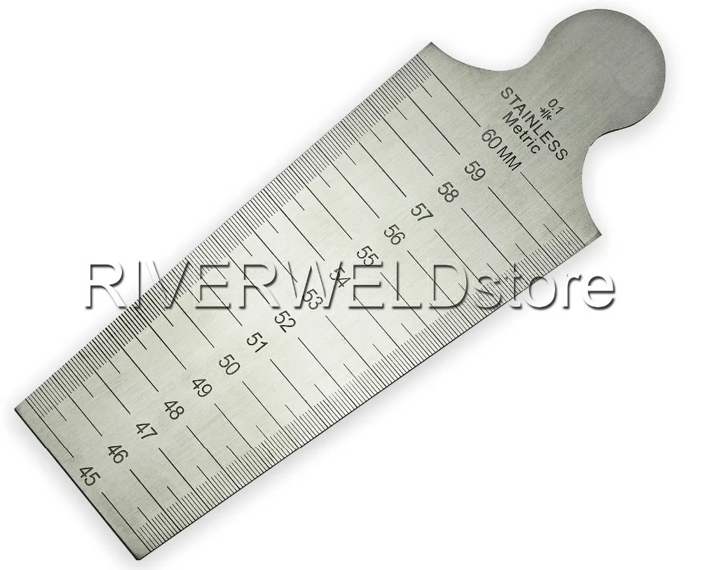 Welding Taper Gauge Inch & Metric 45 60mm Welding Inspectin Gauges