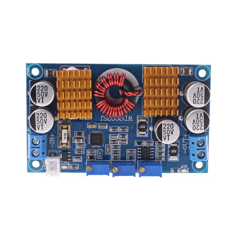 

DC 5-32V to 1V-30V 10A Automatic Step Up Down Regulator Charging Module LTC3780