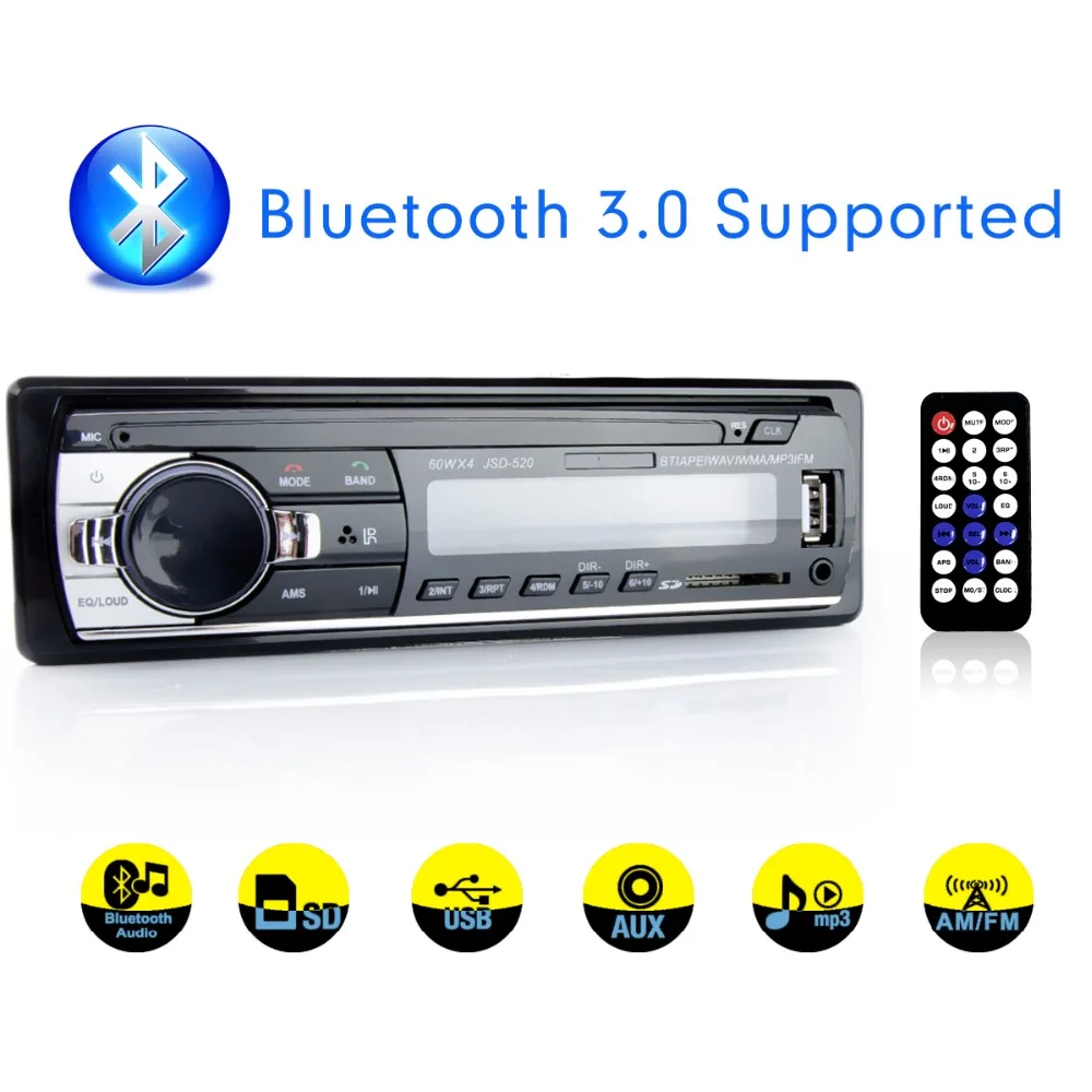 Buy Viecar Car Radio Stereo Player Digital Bluetooth