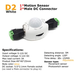 Enhanced Motion Sensor Light Switch with Automatic Timer (Sensor 2 Green DC)
