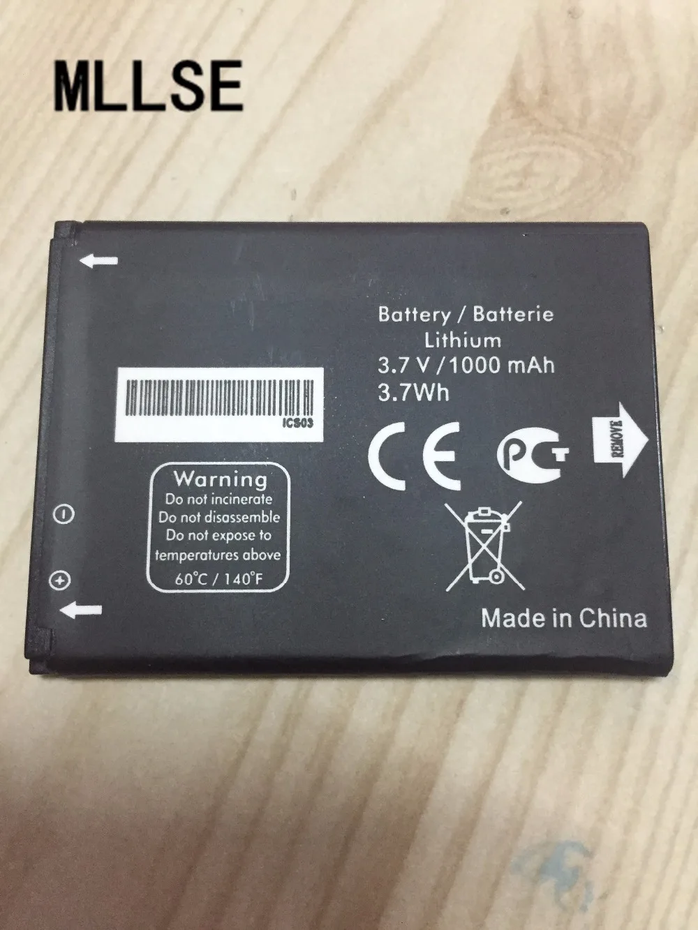 MLLSE 1000mAh Battery for ALCATEL OT 891, OT 979, OT 890, OT 890D, One