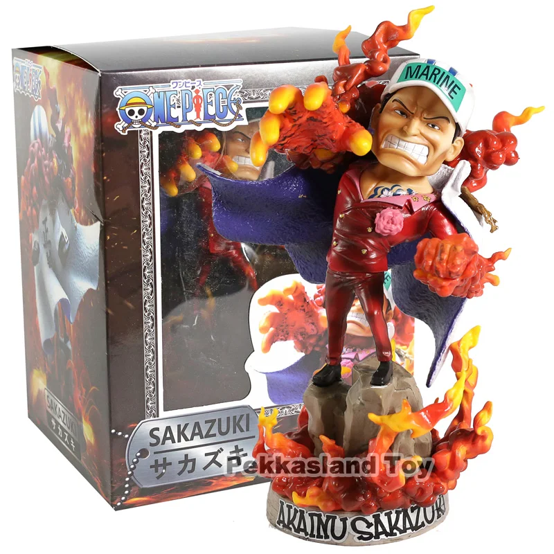 

Anime One Piece Navy headquarters senior general Sakazuki GK Statue PVC Action Figure Collectible Model Toy gift