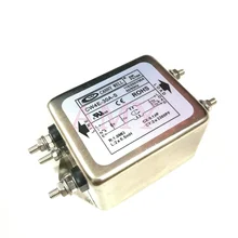Мощность EMI фильтр CW4E 10A 20A 30A однофазный S AC 220V очистки