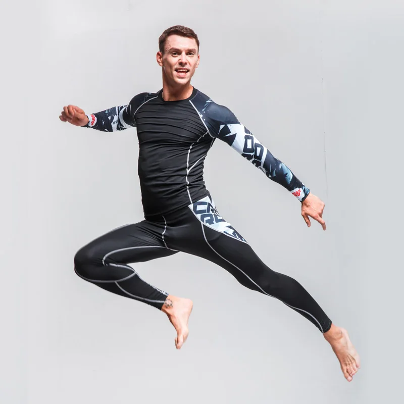thermo underwear  >  Men's Sportswear > Rashgard Male > Thermal Underwear Men's >  Mens Sports Suits> Men's Underwear For Sport 