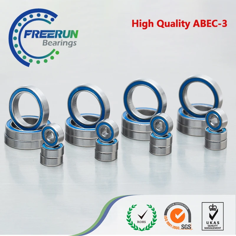 Rc Auto & Truck Cuscinetto Di Gomma Blu Abec 3 Per Kyosho Inferno Mp9 4Wd