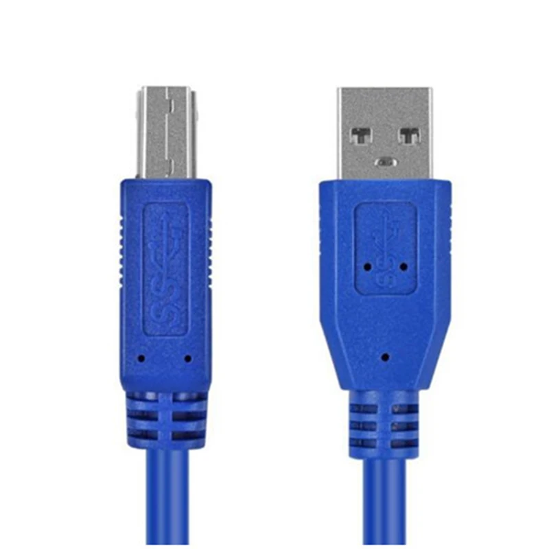 Удлинитель BM синего цвета для принтера USB 3 0 с AM на тип в повышенной скоростью
