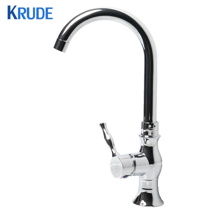 

Stainless Steel Single Handle Single-Hole Sink Mixer 360 Degree Hot& Cold Kitchen Sink Faucet Kitchen Accessories