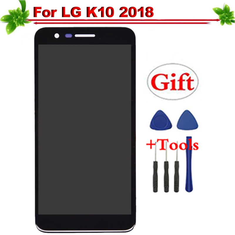 

5.3" for LG K10 2018 X410 LMX410 LMX410TK LCD Display Touch Screen Digitizer Assembly Replacement for LG K10 2018 Lcd Display