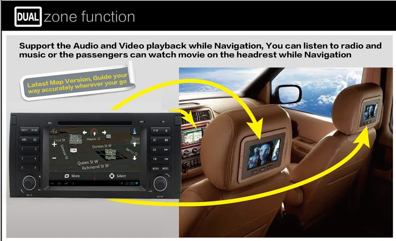 В наличии 7 "HD ips Android 8,1 dvd-плеер автомобиля для BMW E53 X5 gps навигатор с Wi-Fi 3g Bluetooth Радио руль Управление
