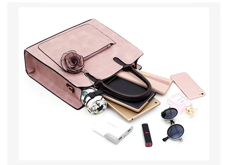 Роскошный кожаный кошелек и сумки известных брендов, дизайнерская сумка с верхней ручкой, женская сумка через плечо, Женская композитная сумка, 4 шт., Женский комплект