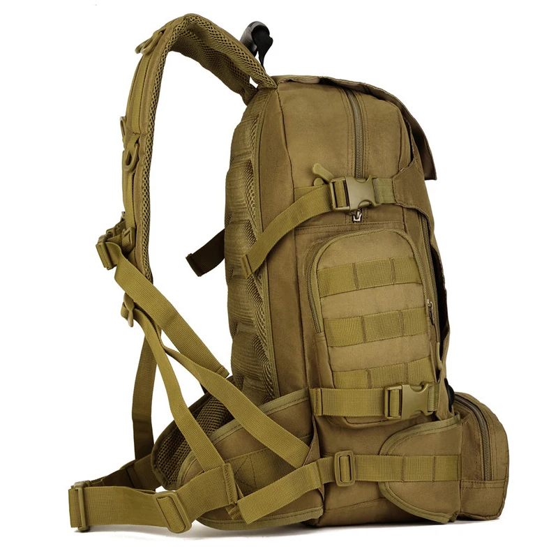 New Outdoor Military Tactical Backpacks Camping Bags Mountaineering bag Men's Hiking Rucksack Travel Backpack+Waist Pack New Outdoor Military Tactical Backpacks Camping Bags Mountaineering bag Men's Hiking Rucksack Travel Backpack+Waist Pack