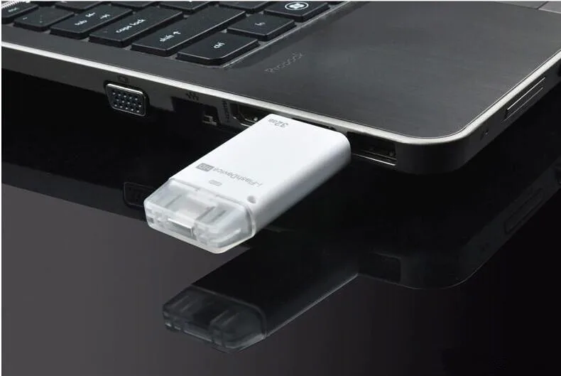 USB флеш-накопитель для iPhone X 6, 6 Plus, 7, 7 S, ipad, металлический флеш-накопитель, карта памяти, двойной мобильный Otg Micro 16 ГБ, 32 ГБ, 64 ГБ, 128 ГБ, Pendriv