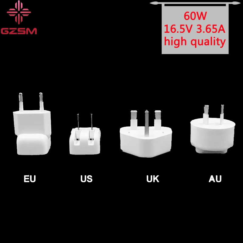 

GZSM 60W 16.5V 3.65A T tip Laptop power adapter Charger for apple Macbook pro 13" A1435 A1465 A1425 A1502 Adapter Charg