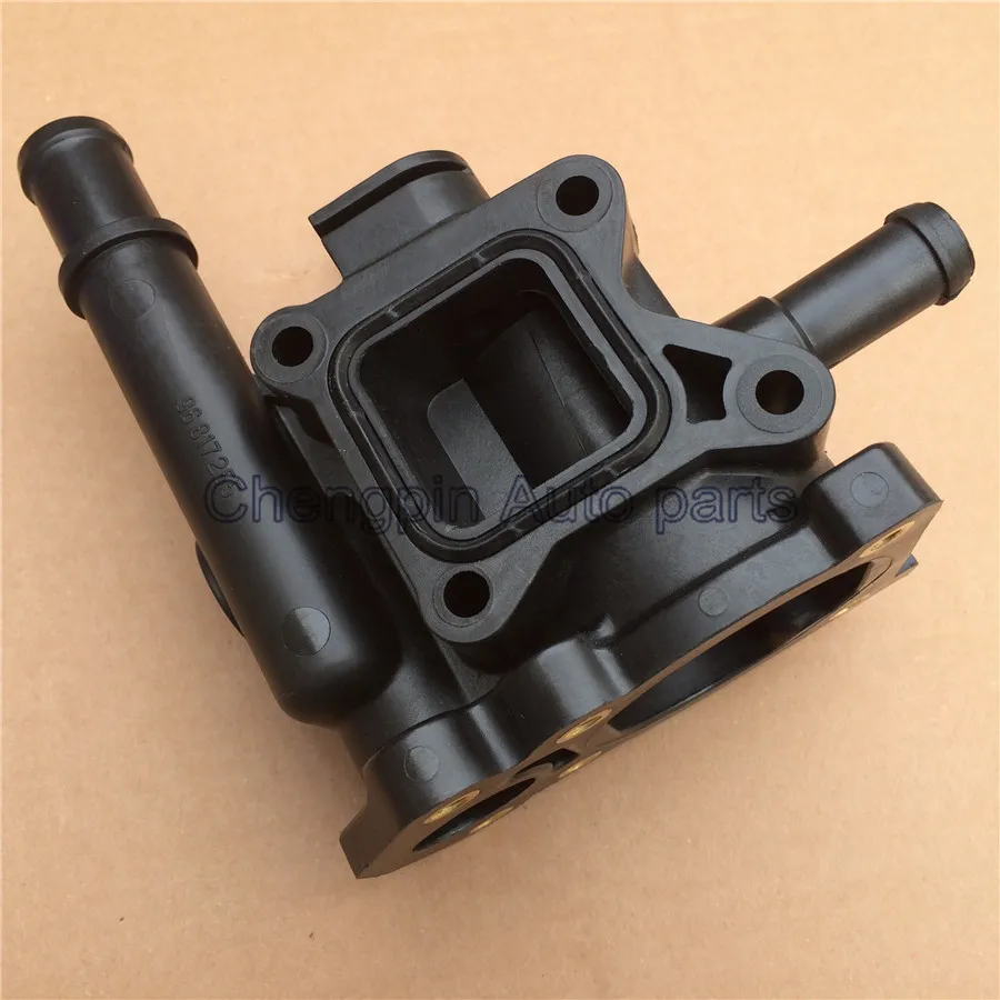 Engine Coolant Thermostat and housing/Cover Assembly OEM# 96984104 96984103 For Chevrolet Cruze Sonic Aveo Pontiac Astra Hideo