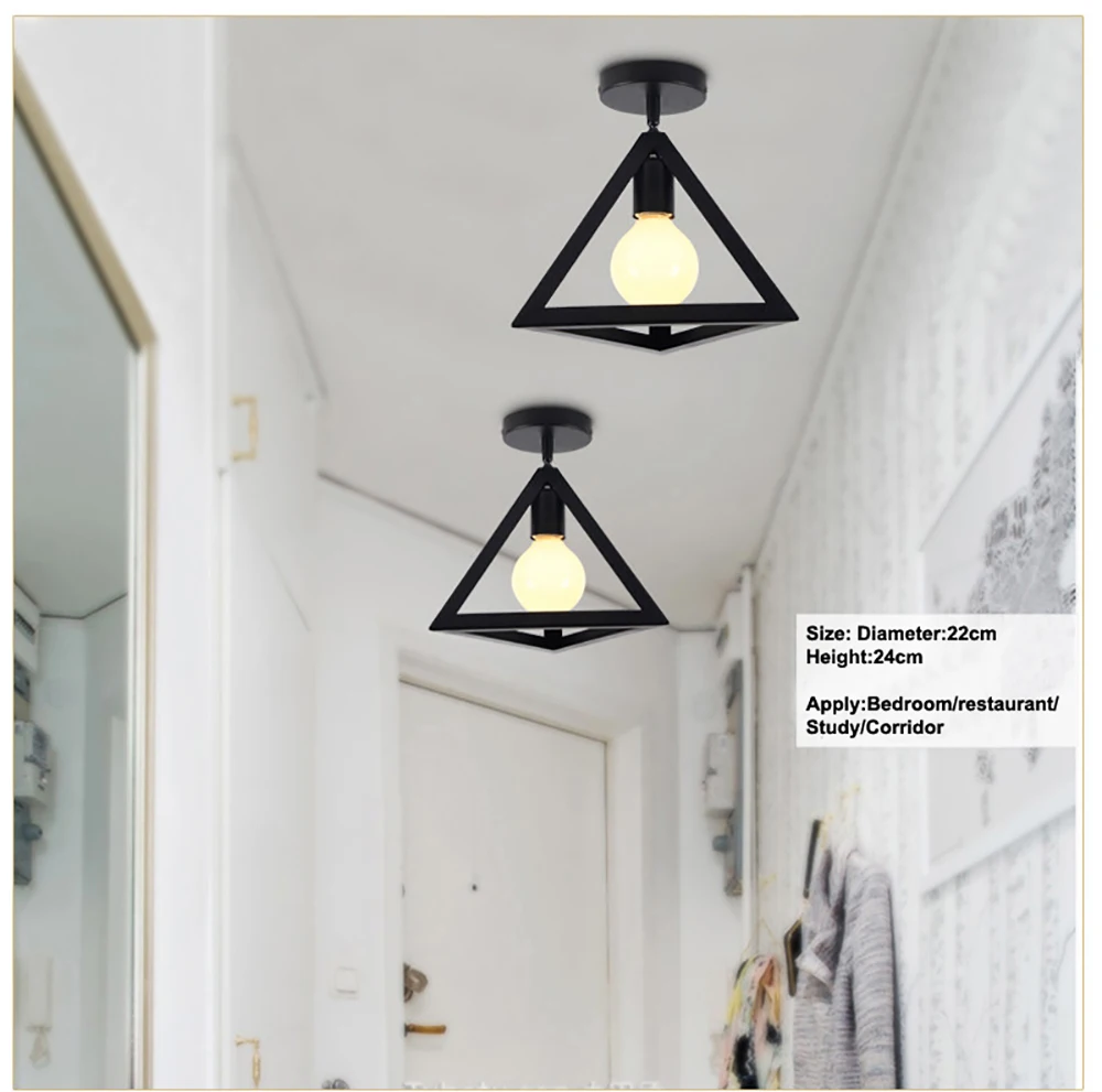 GO OCEAN Ceiling Lights Modern LED Ceiling Light Foyer Bed Room Lamps E27 Iron Plated for living room Chandelier Ceiling (23)