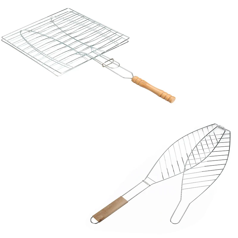 Buy Barbecue Meshes Camping Grill Rack BBQ Clip Folder