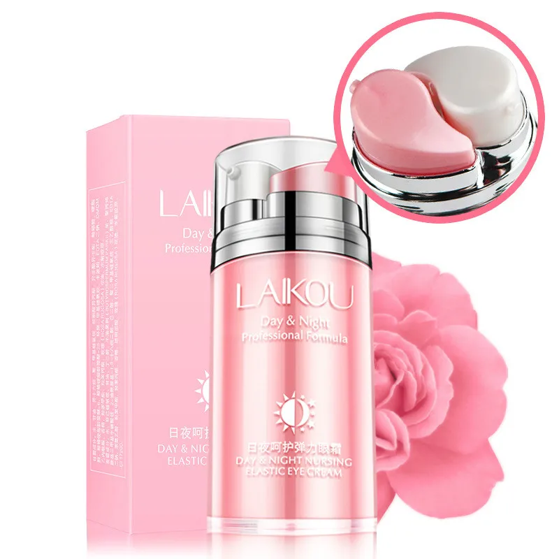 

1PCS 20g Day and Night Elastic Eye Cream Skin Care Anti-envelhecimento Dark Circles Anti Wrinkle Anti Age Firming