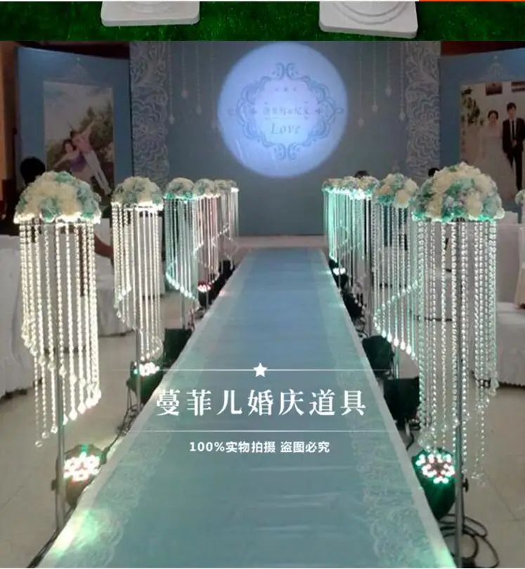 

The new led circle road lead crystal road wedding wedding supplies led runway road led