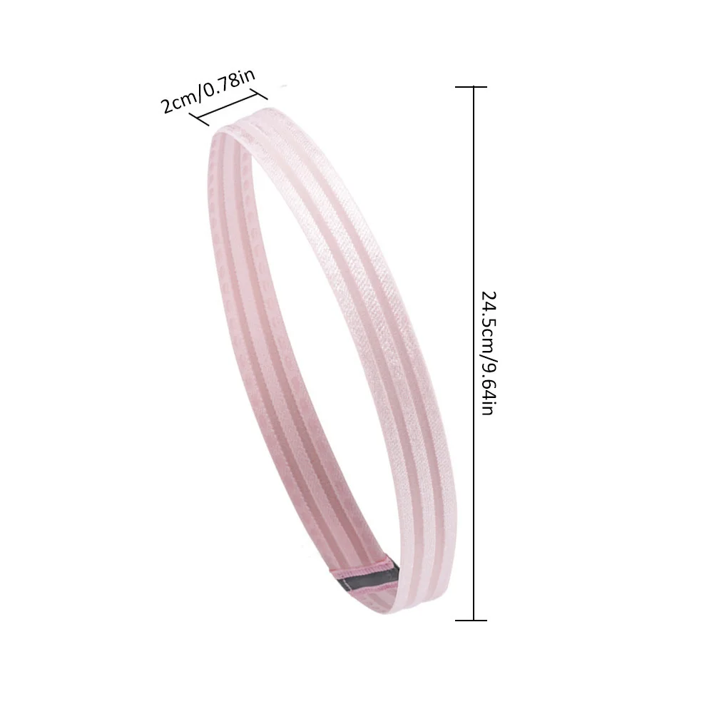 1 шт. спортивная повязка на голову впитывающие пот противоскользящие резинки для волос Sweatband эластичная Беговая Спортивная Йога стрейч женские мужские головные уборы для ношения в спортзале