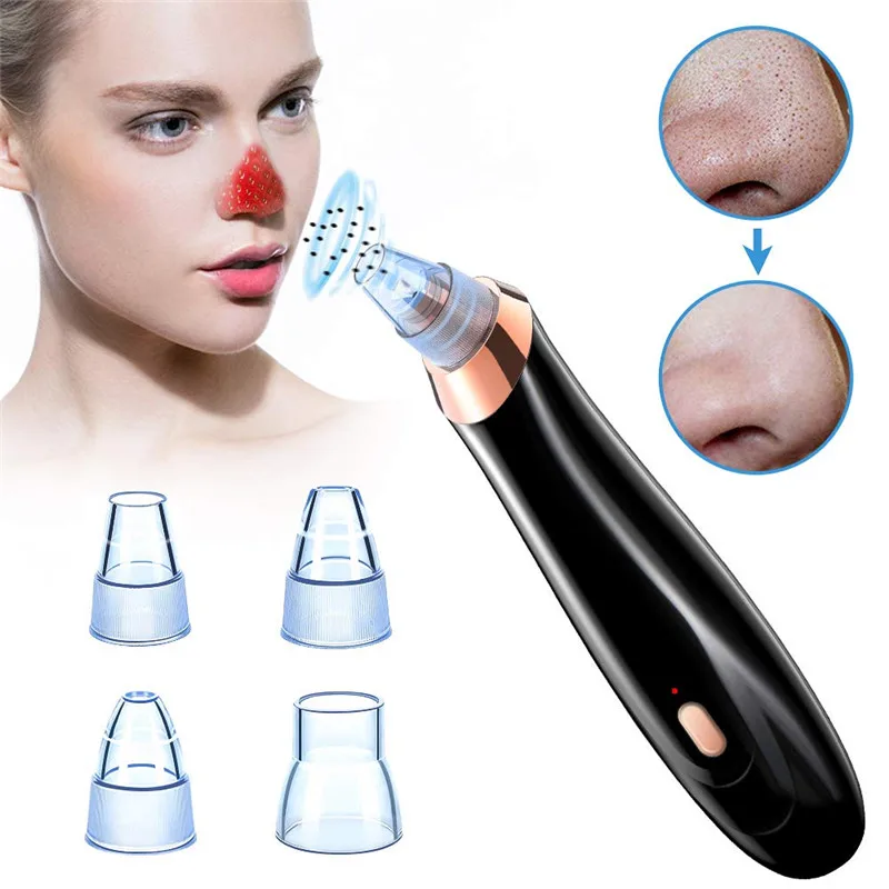 Blackhead уход за кожей пор вакуум акне Удаление прыщей вакуумный всасывающий