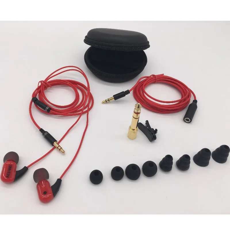 Оригинальные наушники Takstar INGPING H60 Hi Fi для мониторинга музыки вкладыши мобильный
